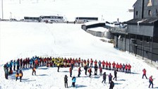 Erciyes'te çığ tatbikatı gerçekleştirildi