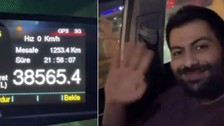 Arap yolcuyla şehir şehir gezdi! Taksimetre 22 saat açık kaldı, 38 bin TL'yi geçti
