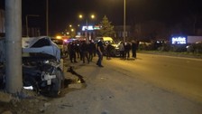 Samsun'da zincirleme trafik kazası: 4 yaralı