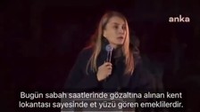 Dilek İmamoğlu: Emekliler bizim sayemizde et yüzü gördü