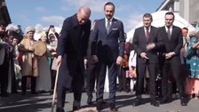 Cumhurbaşkanı Erdoğan Nevruz ateşini yaktı