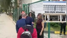 KKTC'de başörtülü öğrenciye okul engeli! Bakanlık yetkilisi de içeri alınmadı