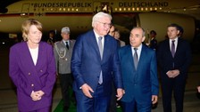 Almanya Cumhurbaşkanı Steinmeier, Azerbaycan'da