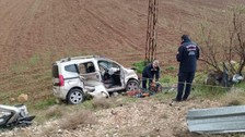 Mardin'de trafik kazası: 1 bebek ve 2 yaranın durumu ağır