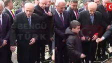 Devlet Bahçeli 2 ay sonra görüntülendi! Yanına çağırdığı çocuk bakın kim çıktı