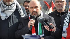 Kütahya'da Gazze için protesto gösterisi