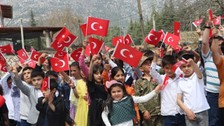 Adana askeri bando takımı Kahramanmaraş'ta konser verdi