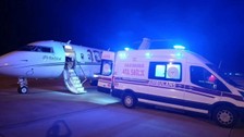 Ambulans uçak 2 günlük Down sendromlu bebek için havalandı