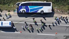 Yalova-Bursa yolunda otobüs devrildi: 1 ölü, 2 yaralı