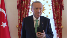 Cumhurbaşkanı Erdoğan, Trabzonspor'un oyuncularını tebrik etti