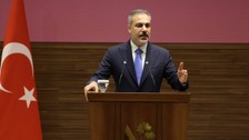Bakan Fidan'dan net mesaj: Terör örgütlerine ve işgale izin vermeyeceğiz!