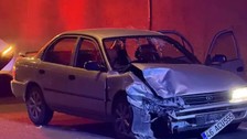 Kahramanmaraş'ta korkunç kaza! 2 otomobil tünelde çarpıştı