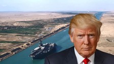 Mısır ve Panama'dan jet tepki: Trump gözünü Süveyş Kanalı'na dikti