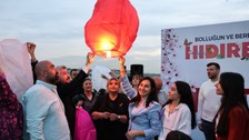 Beykoz'da baharın gelişini simgeleyen Hıdırellez kutlandı