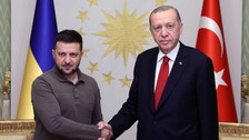 Cumhurbaşkanı Erdoğan, Ukrayna Devlet Başkanı Zelenski ile görüştü