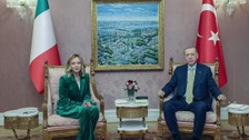 Cumhurbaşkanı Erdoğan, İtalya Başbakanı Meloni ile telefonda görüştü