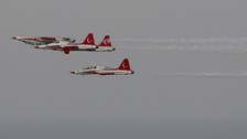 SoloTürk ve Türk Yıldızları'ndan Samsun'da prova uçuşu