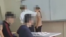 Pendik'te öğretmenden öğrencilere fiziksel ve sözlü şiddet kamerada