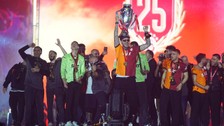 Galatasaray şampiyonluk kupasını Yenikapı'da kaldırdı