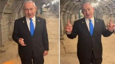 Netanyahu'nun Kudüs'ün tamamının İsrail'e ait olacağını iddia ettiği video tepki çekti