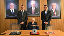 MHP Lideri Bahçeli'den Ülkü Ocaklarına ziyaret