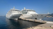 Bodrum'a iki kruvaziyerle 2,935 yolcu geldi
