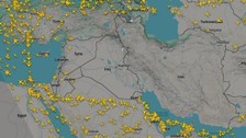 İsrail'in İran'a saldırısı sonrası İran hava sahasında kaos
