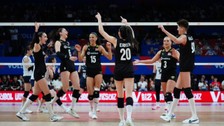 Filenin Sultanları VNL'de İstanbul'daki 3. maçta Güney Kore'yi 3-0 mağlup etti