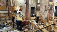 Suriye'nin başkenti Şam'da kiliseye saldırı: Çok sayıda ölü ve yaralı var