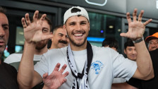 Beşiktaş'ın yeni transferi David Jurasek İstanbul'da