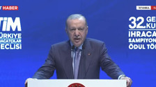 Cumhurbaşkanı Erdoğan, ihracat şampiyonlarıyla buluştu! Ali Koç'a 3 ödül birden