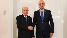 TBMM Başkanı Numan Kurtulmuş, Devlet Bahçeli ile görüştü
