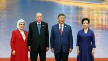 Emine Erdoğan, Çin'de lider eşleriyle yemekte bir araya geldi