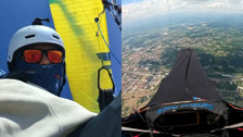 Sakarya'dan Eskişehir'e paraşütle uçuş: 112 kilometre gitti
