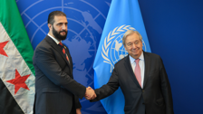BM Genel Sekreteri Guterres, Suriye Cumhurbaşkanı Şara ile görüştü