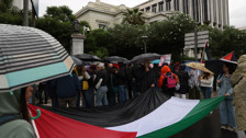 Atina’da İsrail’e protesto yağmuru: “Filistin’e özgürlük!”