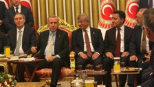 Resepsiyona damga vurmuştu! Gelecek Partisi’nden Erdoğan-Davutoğlu fotoğrafına açıklama