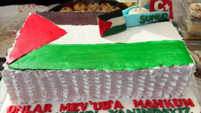 Filistin temalı pasta 6 bin TL'ye satıldı