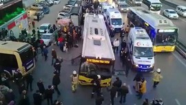 İETT otobüsünün yolcuları ezdiği anların görüntüsü ortaya çıktı