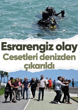Ordu Altınordu'da esrarengiz olay! 19 ve 20 yaşındaki gençlerin cesetleri denizden çıkarıldı! Yakınları sinir krizi geçirdi