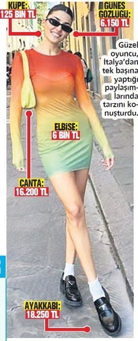 Hande Erçel'in sevgilisi Hakan Sabancı ile yaptığı tatildeki paylaşımları olay oldu! Günlük kıyafetlerinin değeri dudak uçuklattı - Resim: 11