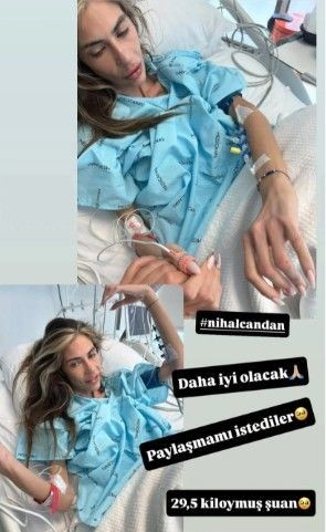 Nihal Candan 29 kiloya indi! Kardeşinin paylaşımı kahretti: Abla lütfen ölme - Resim: 2