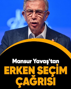 Mansur Yavaş'tan önseçim açıklaması: 20 milyon insan oy kullandı. Erken seçimin zamanı geldi