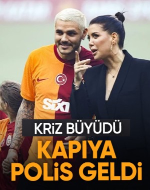 Icardi-Wanda krizi kapıya polis getirdi: Baygınlık ve gözyaşı!