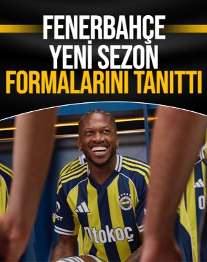 Fenerbahçe 2025-2026 sezonu formalarını tanıttı