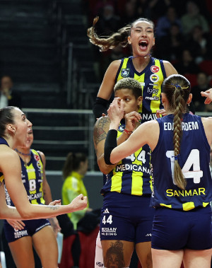 File derbisinde kazanan Fenerbahçe Medicana