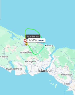 Duman ikazı alan pilot İstanbul Havalimanı'na acil iniş yaptı
