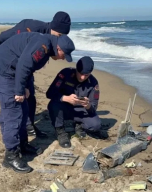 Karasu sahilinde şüpheli İHA: 400 metrelik güvenlik çemberi