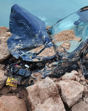 Mersin-Antalya yolunda heyelan paniği! Araç hasar aldı, sürücü yaralı