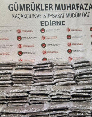 Gümrükler Muhafaza ekipleri, 420 kilo uyuşturucu ele geçirdi